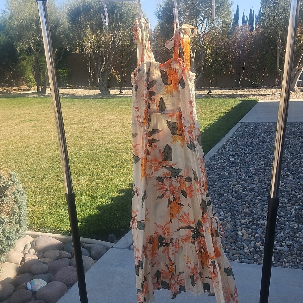 Floral Print Summer Dress